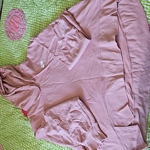 Womans plus size Activewear Nike hoodie (no pockets) 2x pink